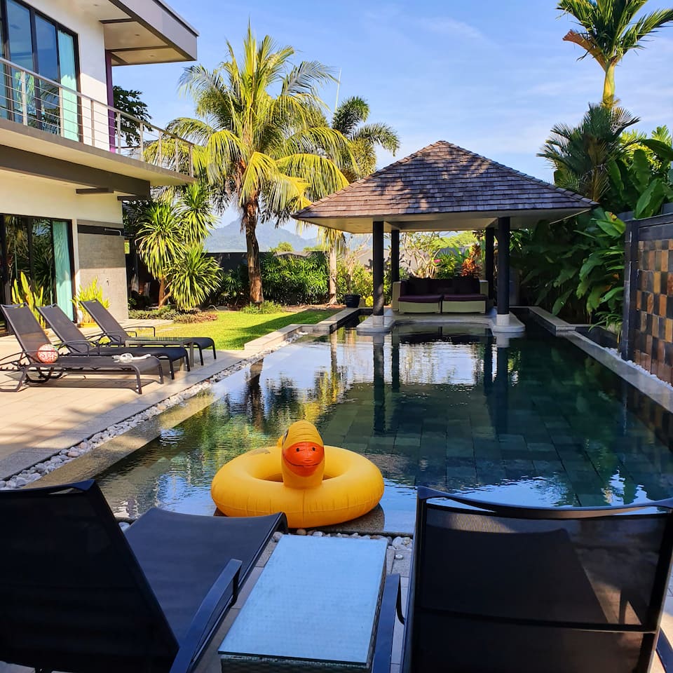 Eden villa phuket 客厅