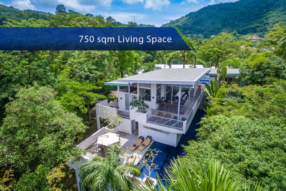 普吉全包 Villa Baan Sii 泳池