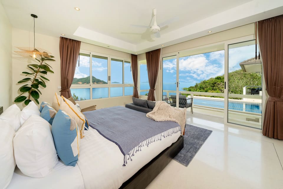 Amazing Sea View Villa 卧室 3