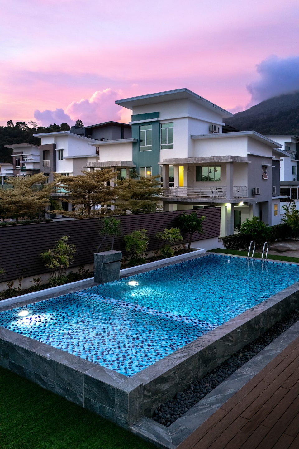 兰卡威首选 Seascape Villa 泳池